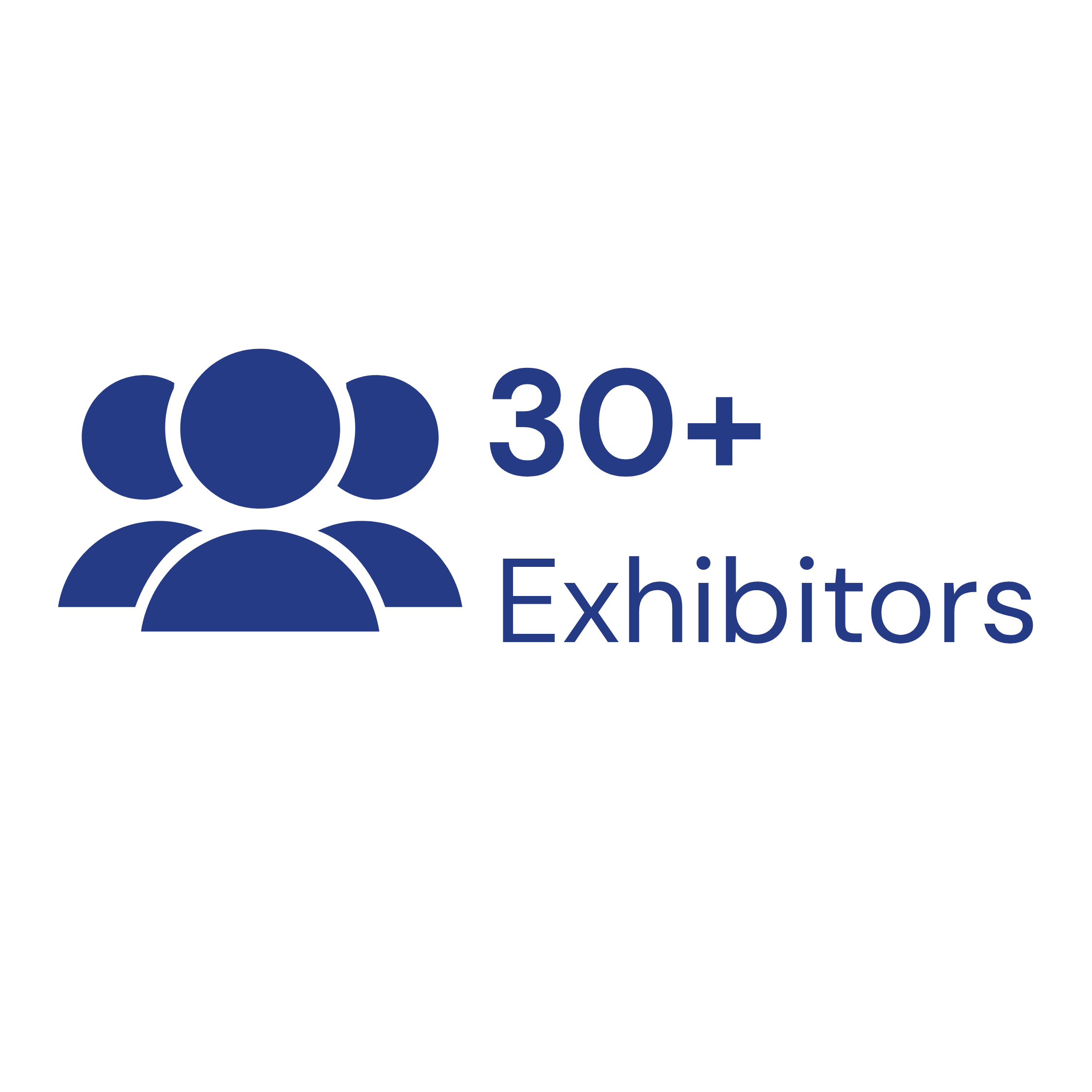 30 Plus Exhibitors